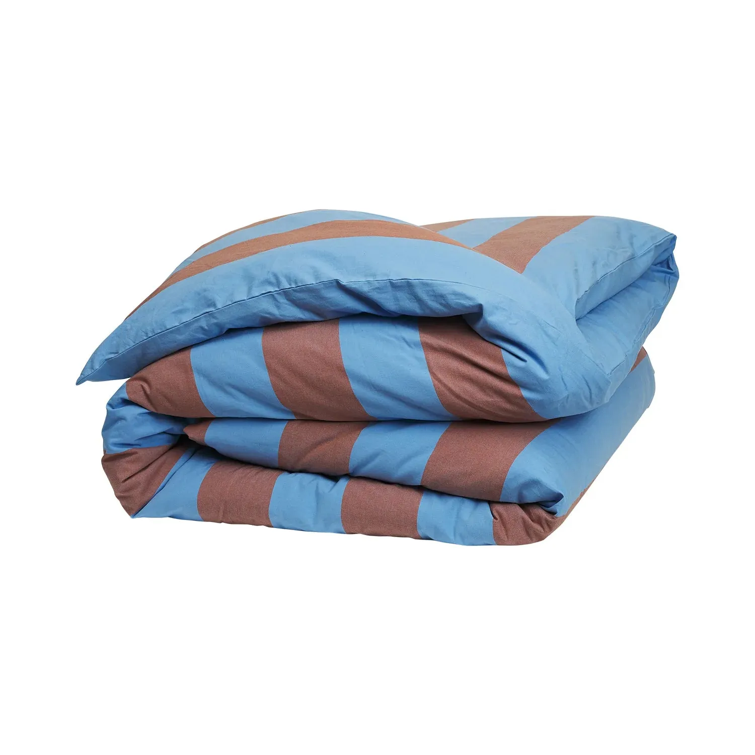 Blanca Cotton Duvet Cover - Aperol