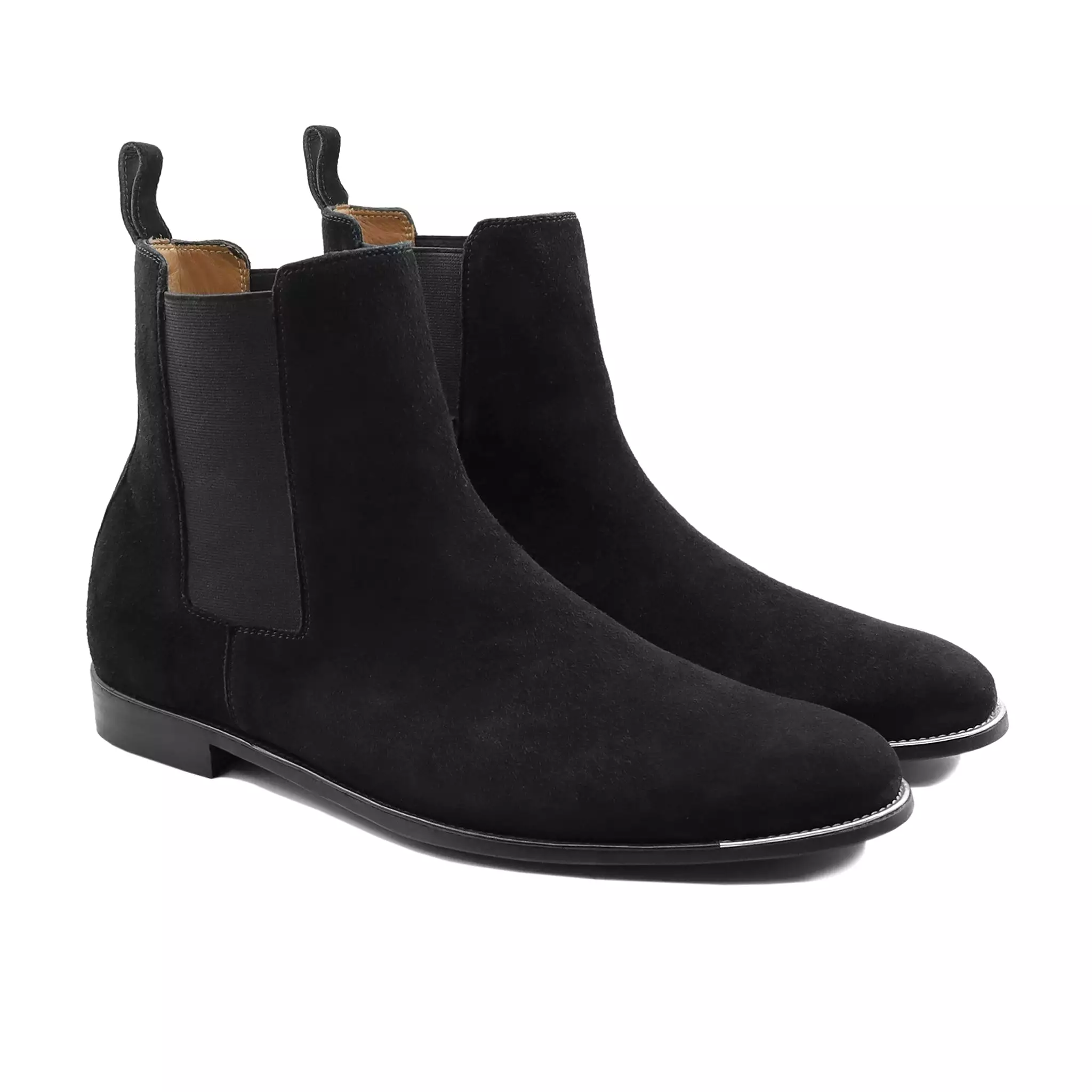 Bludenz Chelsea Black Kid Suede - Buy Now