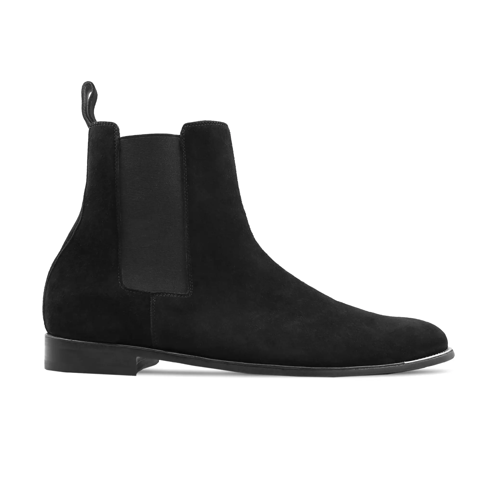 Bludenz Chelsea Black Kid Suede - Buy Now