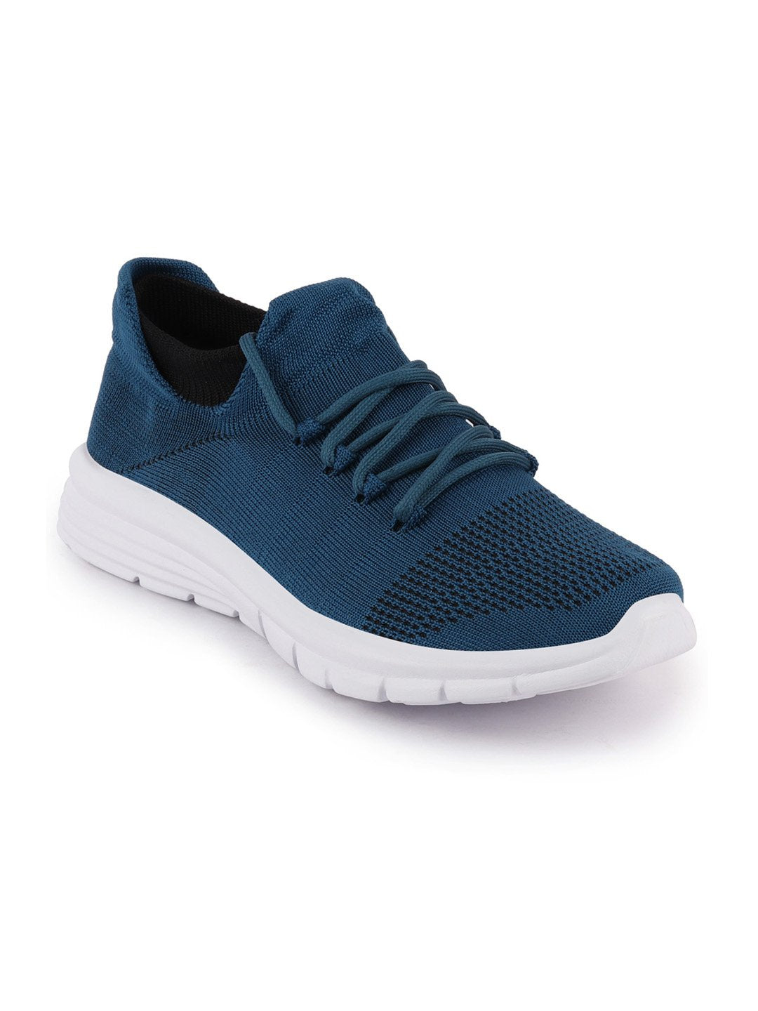 Blue Running Shoes - Men's Lace Up Sports & Outdoors Footwear