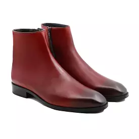 Boise Men's Oxblood Leather Chelsea Boot