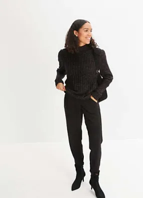 Sparkly Turtleneck Sweater from bonprix