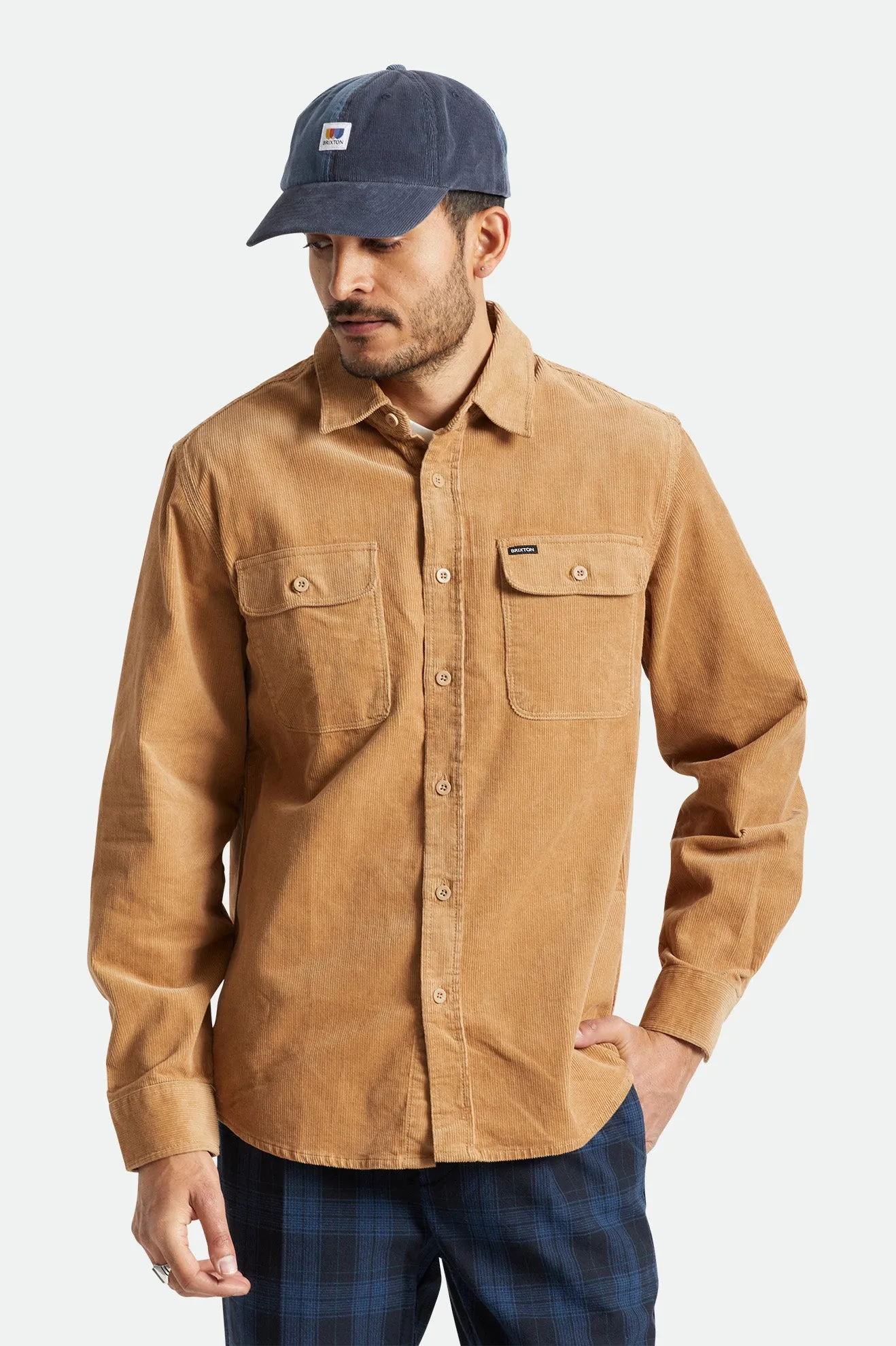 Bowery Corduroy L S Flannel Mojave