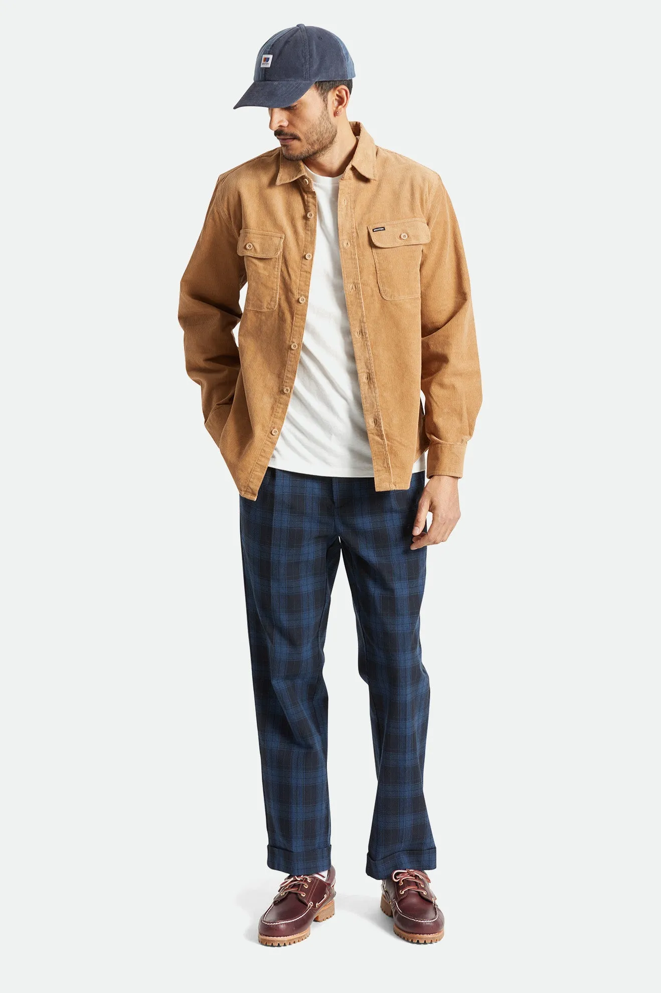 Bowery Corduroy L S Flannel Mojave