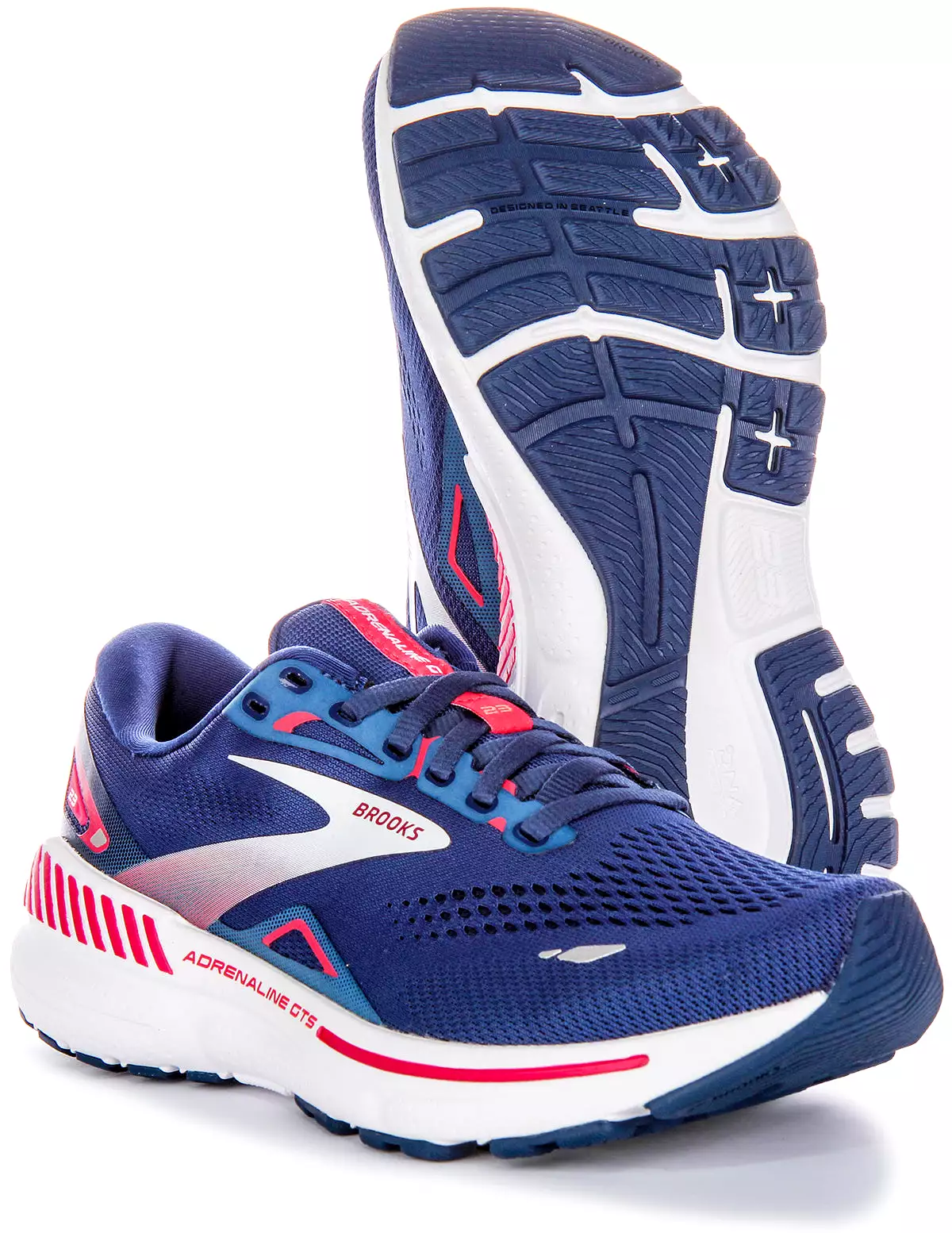 Brooks Adrenaline GTS Women's Running Shoes - Blue, Medium Fit