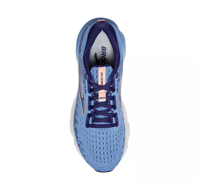 Brooks Glycerin 20 Blue/White Women's Running Shoes