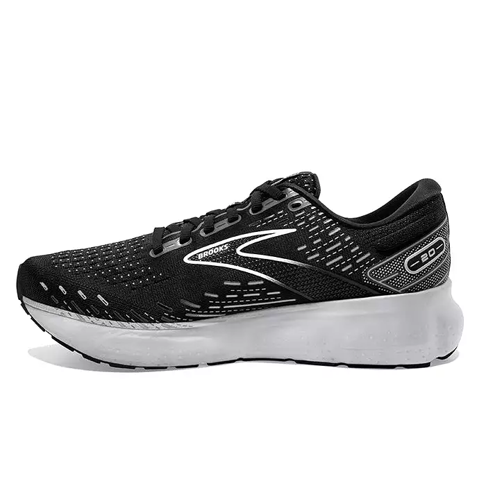 Brooks Glycerin 20 Wide Black/White Men's - Buy Now.