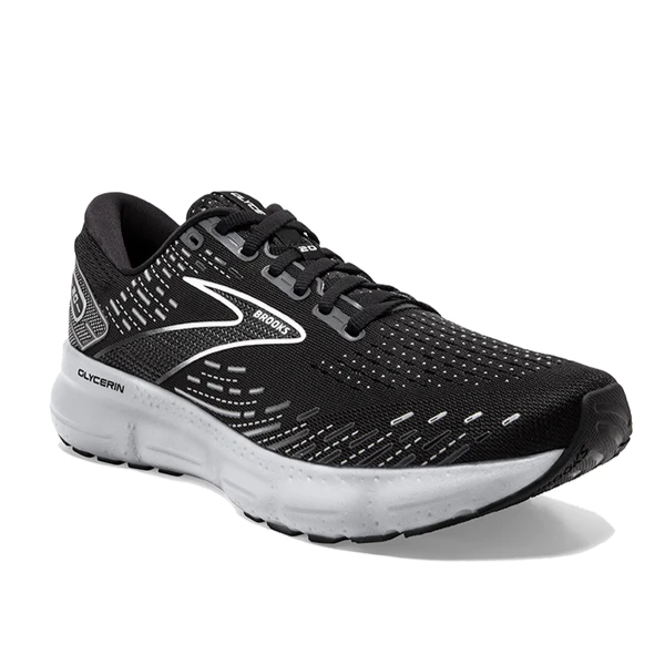 Brooks Glycerin 20 Wide Black/White Men's Shoes