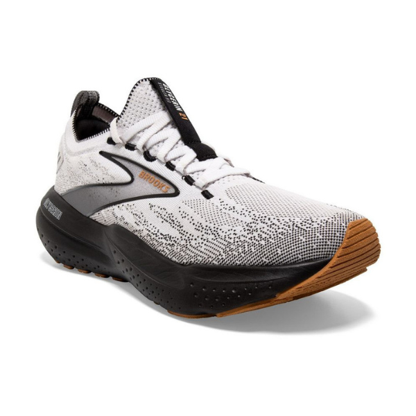 Brooks Glycerin Stealth Fit 21 White/Black-Men's Running Shoe