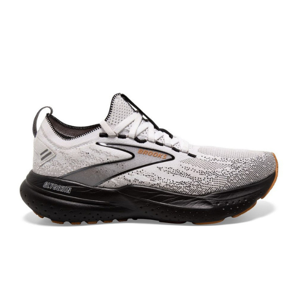 Brooks Glycerin Stealth Fit 21 White/Black-Men's Running Shoe