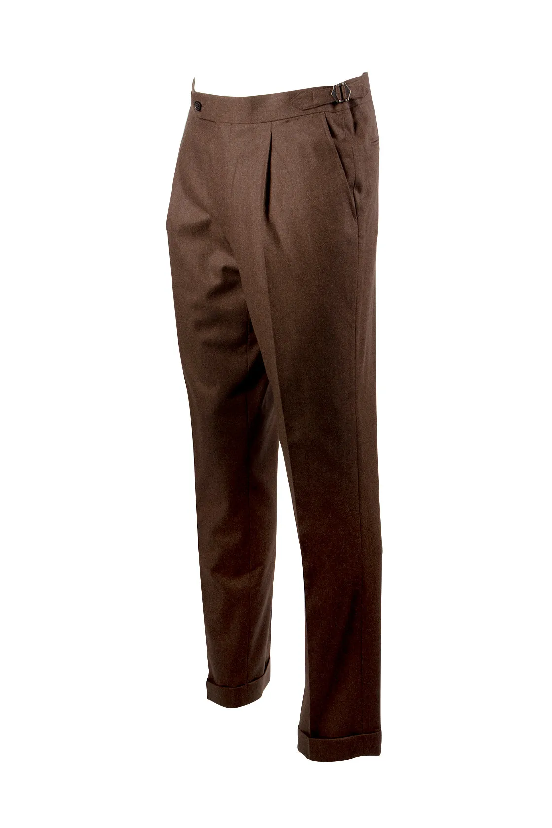 Brown Flannel Trouser - Rembrandt Evans