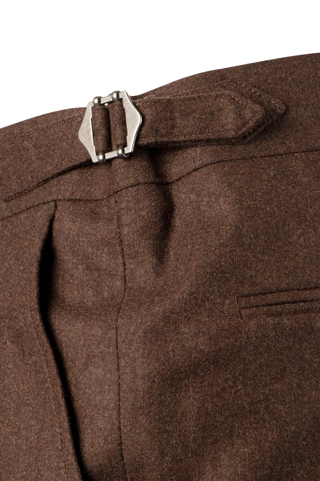 Brown Flannel Trouser - Rembrandt Evans