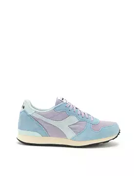 Camaro Suede Trainers for Women - Lavender Gray / Stone Blue | Diadora