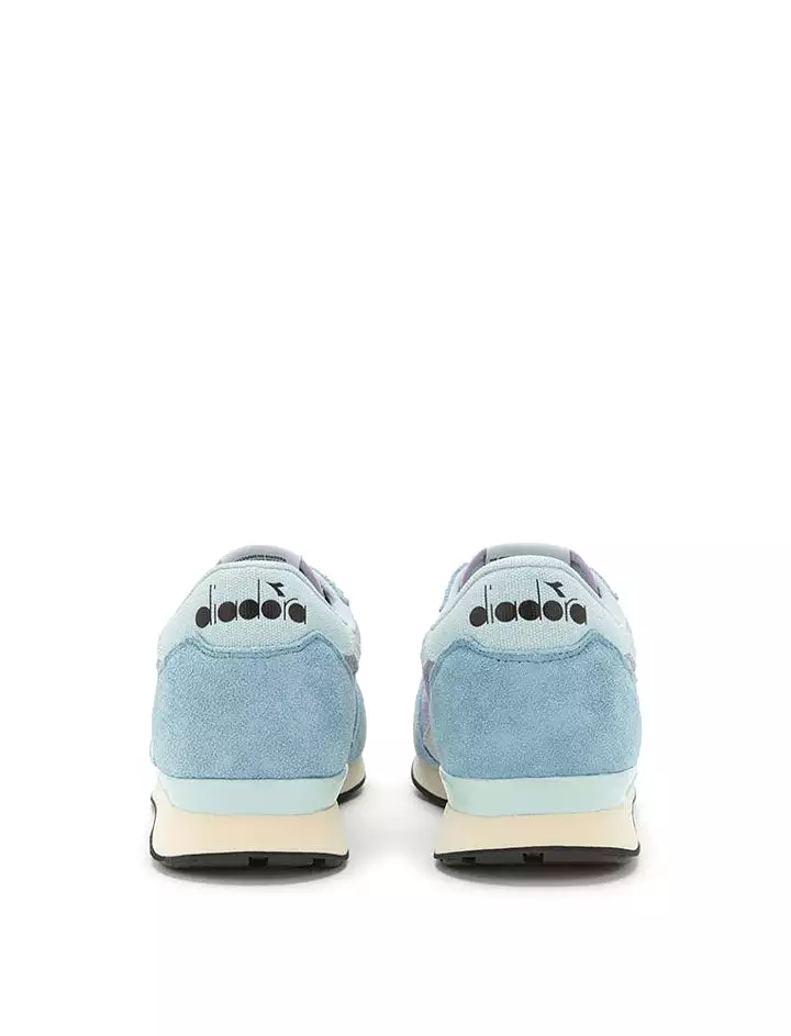 Camaro Suede Trainers for Women - Lavender Gray / Stone Blue | Diadora