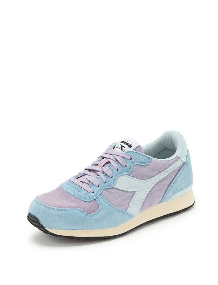 Camaro Suede Trainers Lavender Gray / Stone Blue