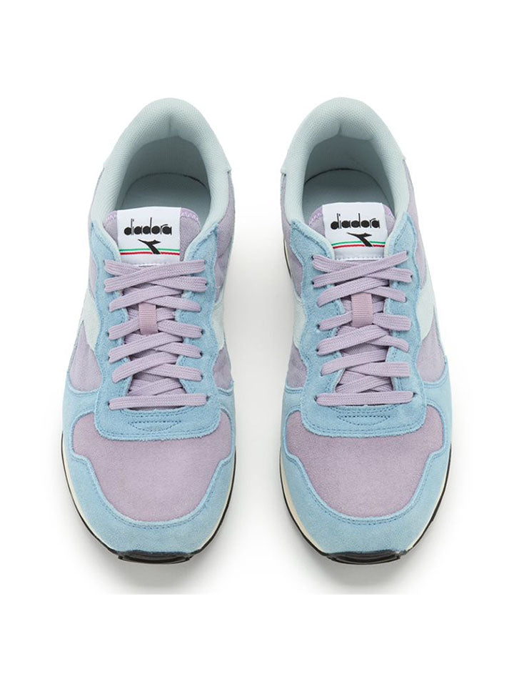 Camaro Suede Trainers Lavender Gray / Stone Blue