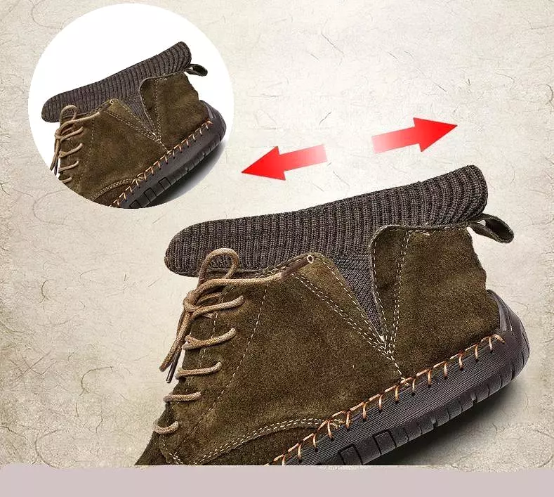 Casual ankle boots for men