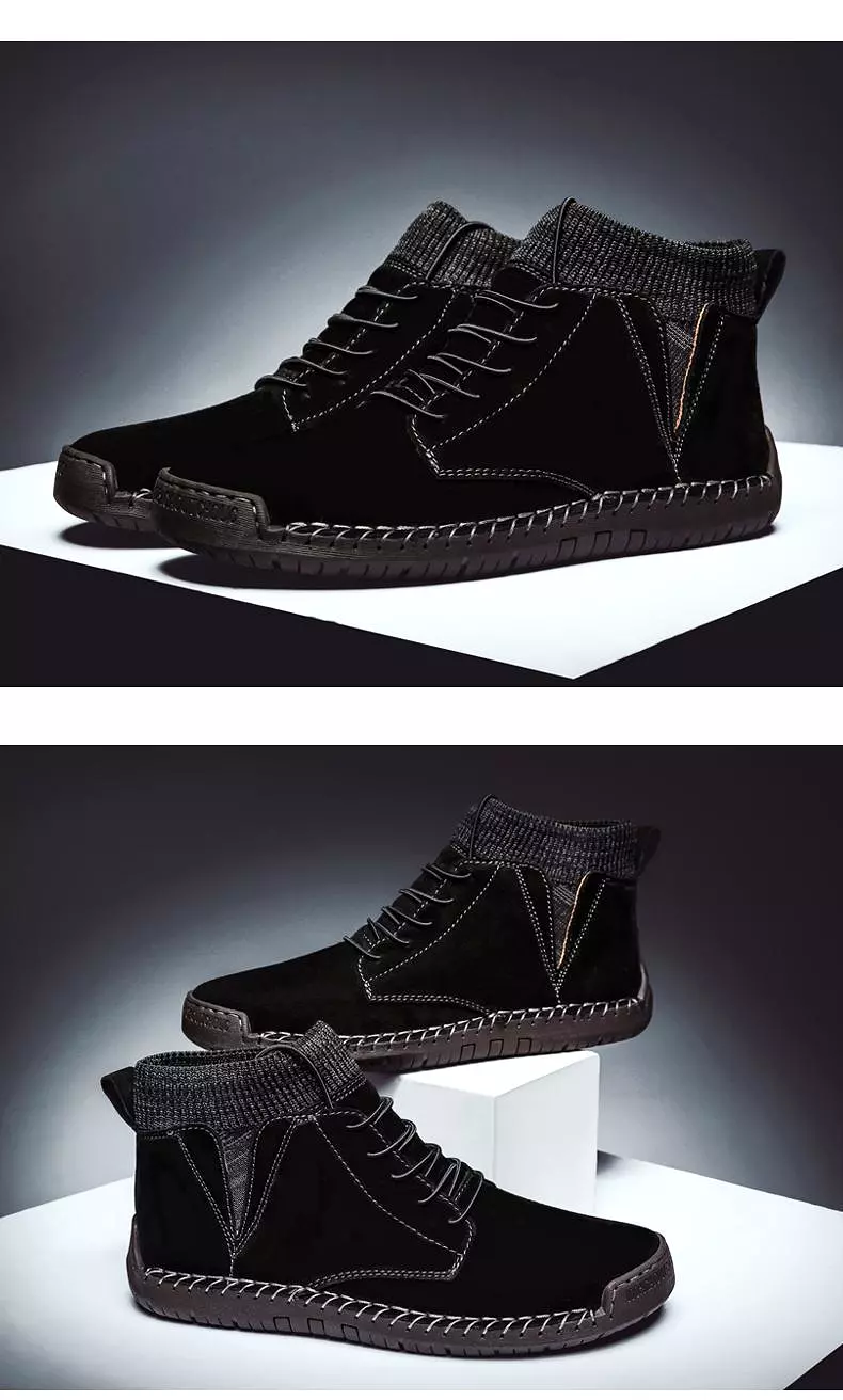 Casual ankle boots for men