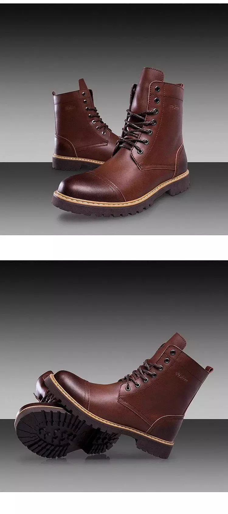 Casual Leather Boots for Men