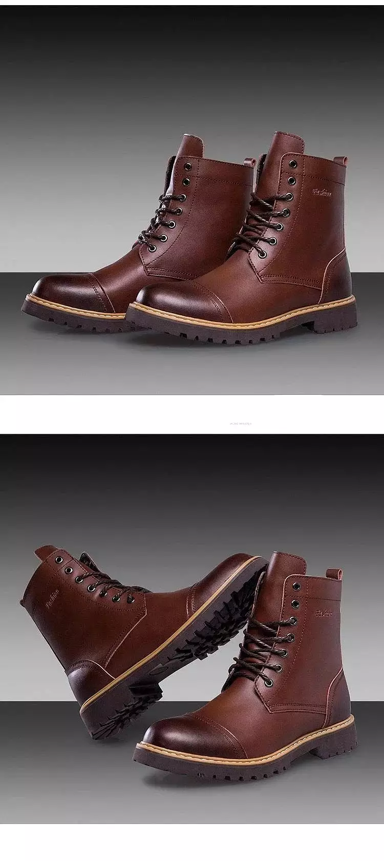 Casual Leather Boots for Men