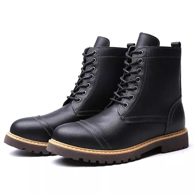 Casual Leather Boots for Men