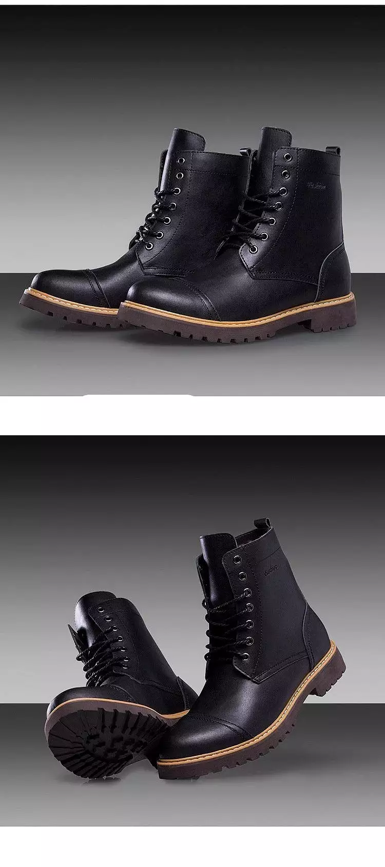 Casual Leather Boots for Men