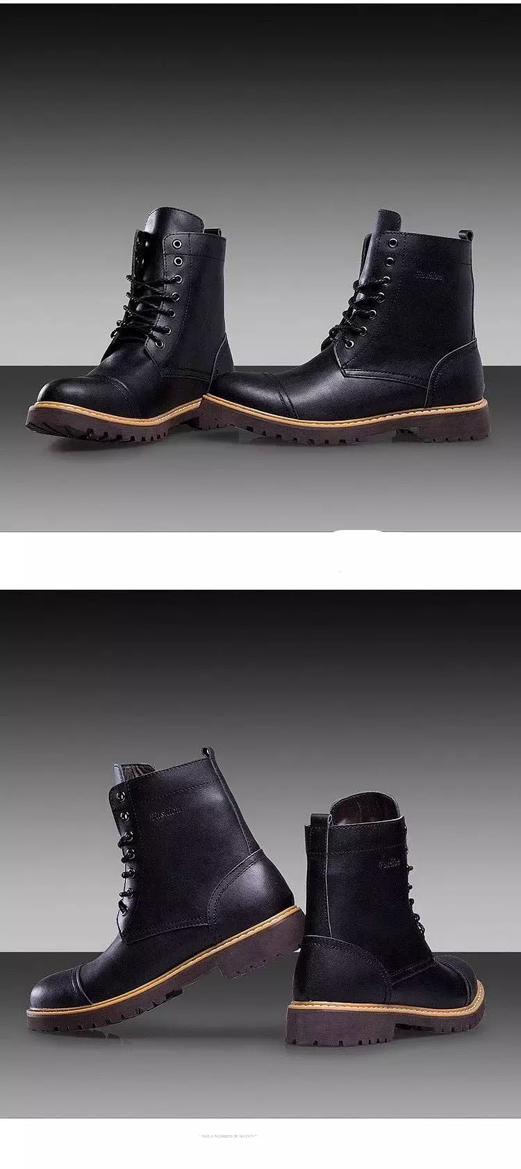 Casual Leather Boots for Men