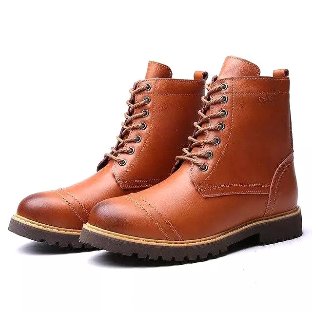 Casual Leather Boots for Men