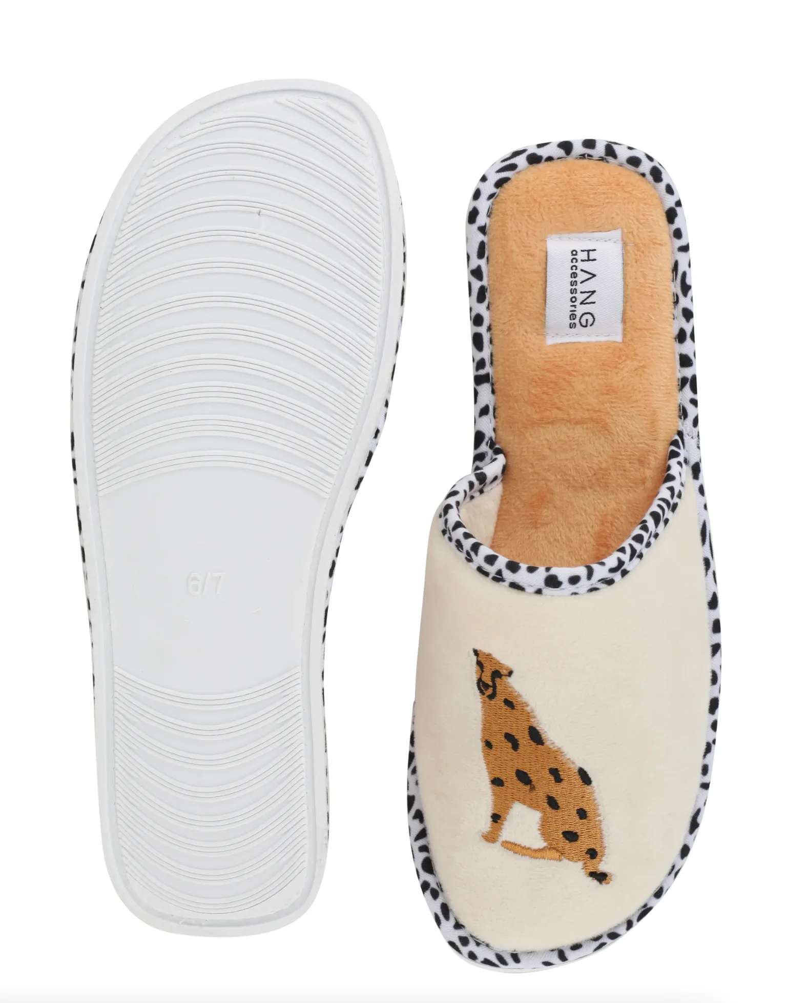 Cheetah Print Slippers