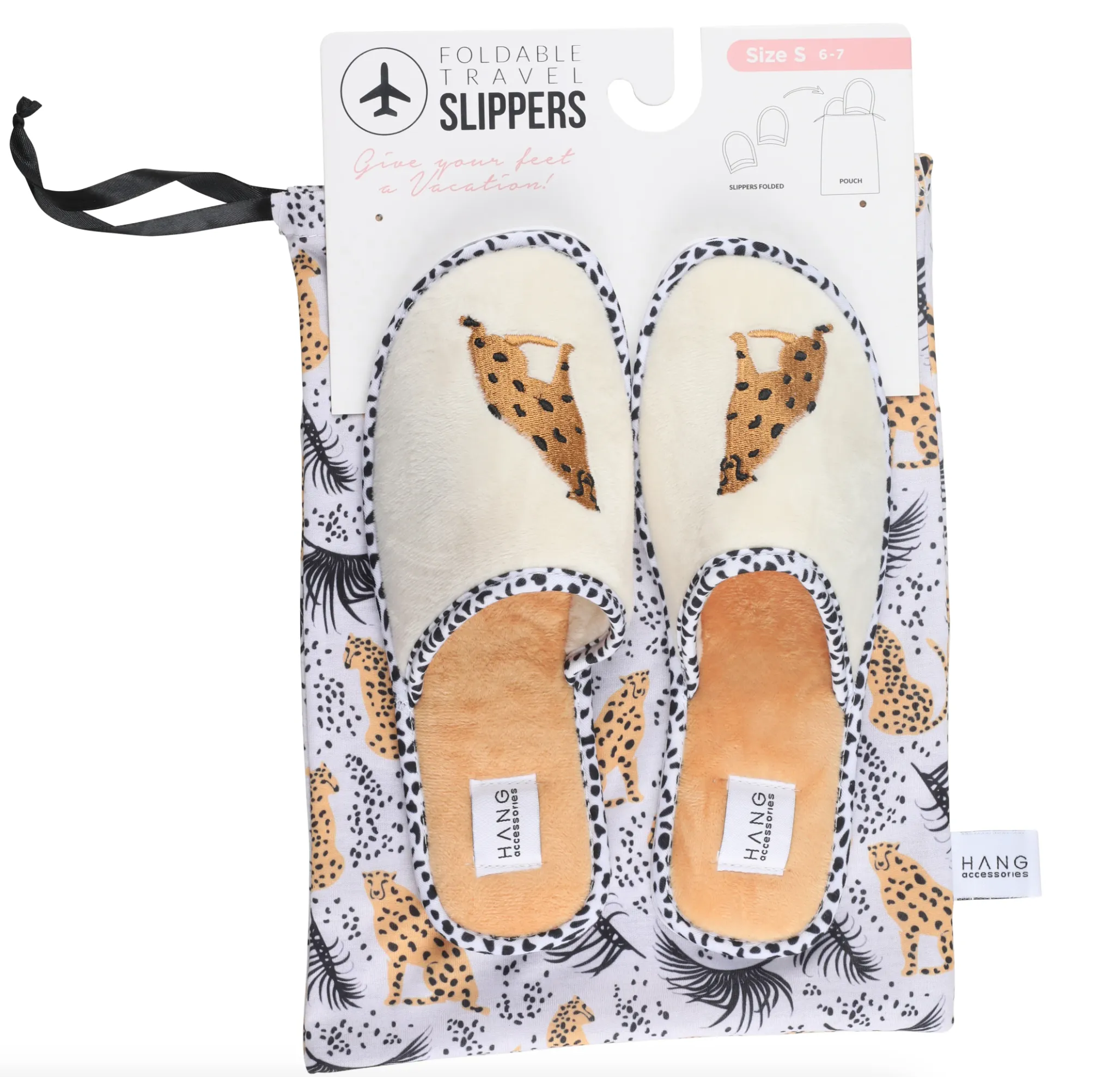 Cheetah Print Slippers