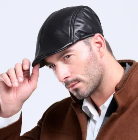 Chef's Outdoor Leather Cap Autumn-Winter Chef Uniform - SG301