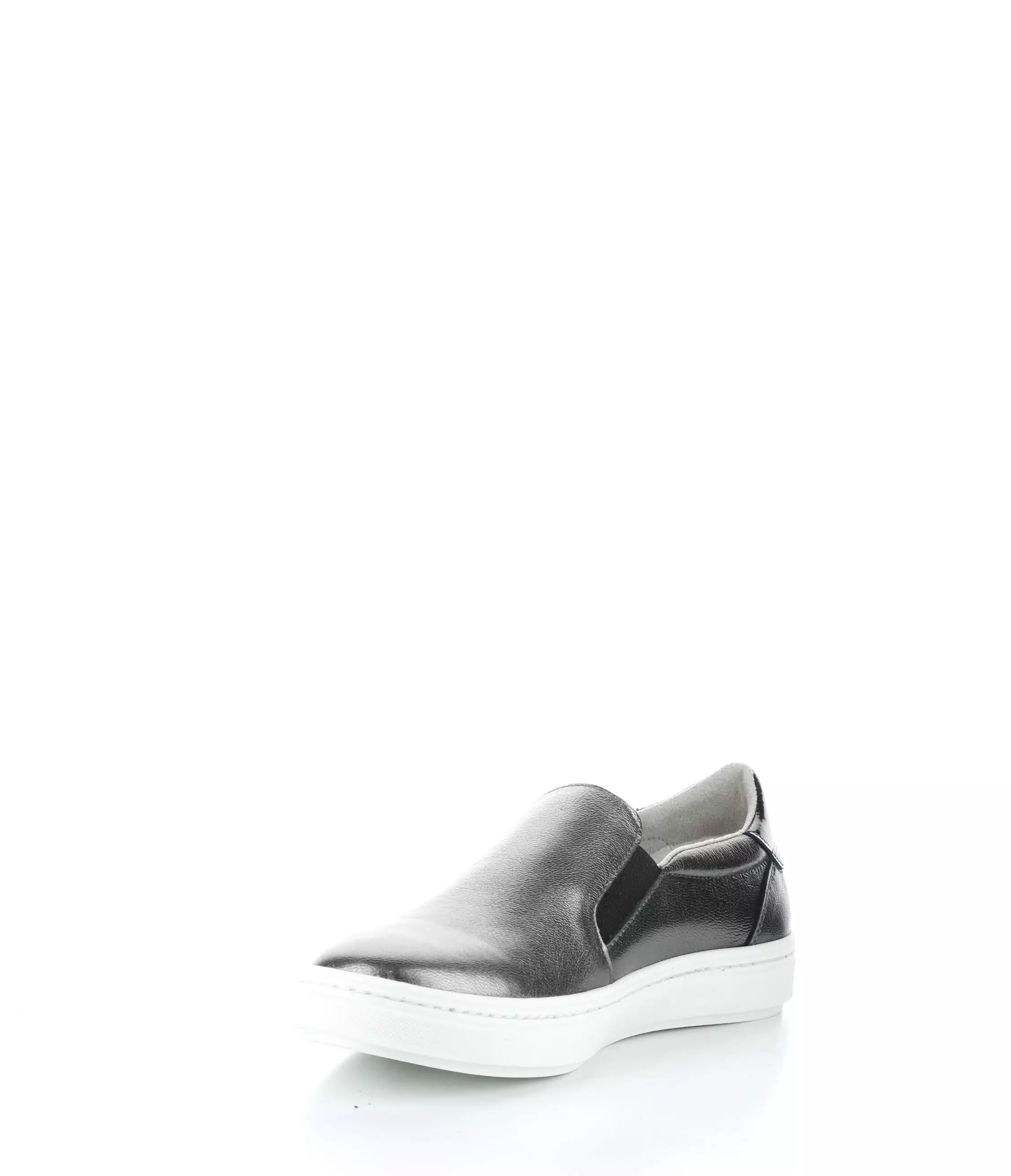 Chuska Nickel Grey Shoes - Elasticated