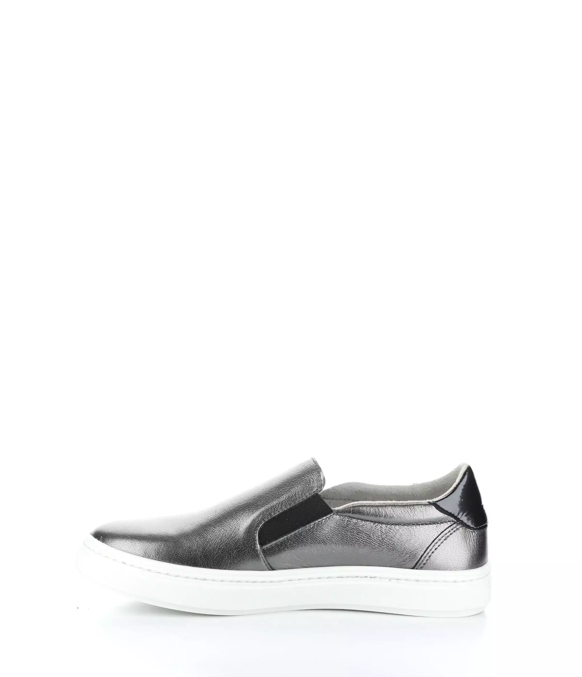 Chuska Nickel Grey Shoes - Elasticated