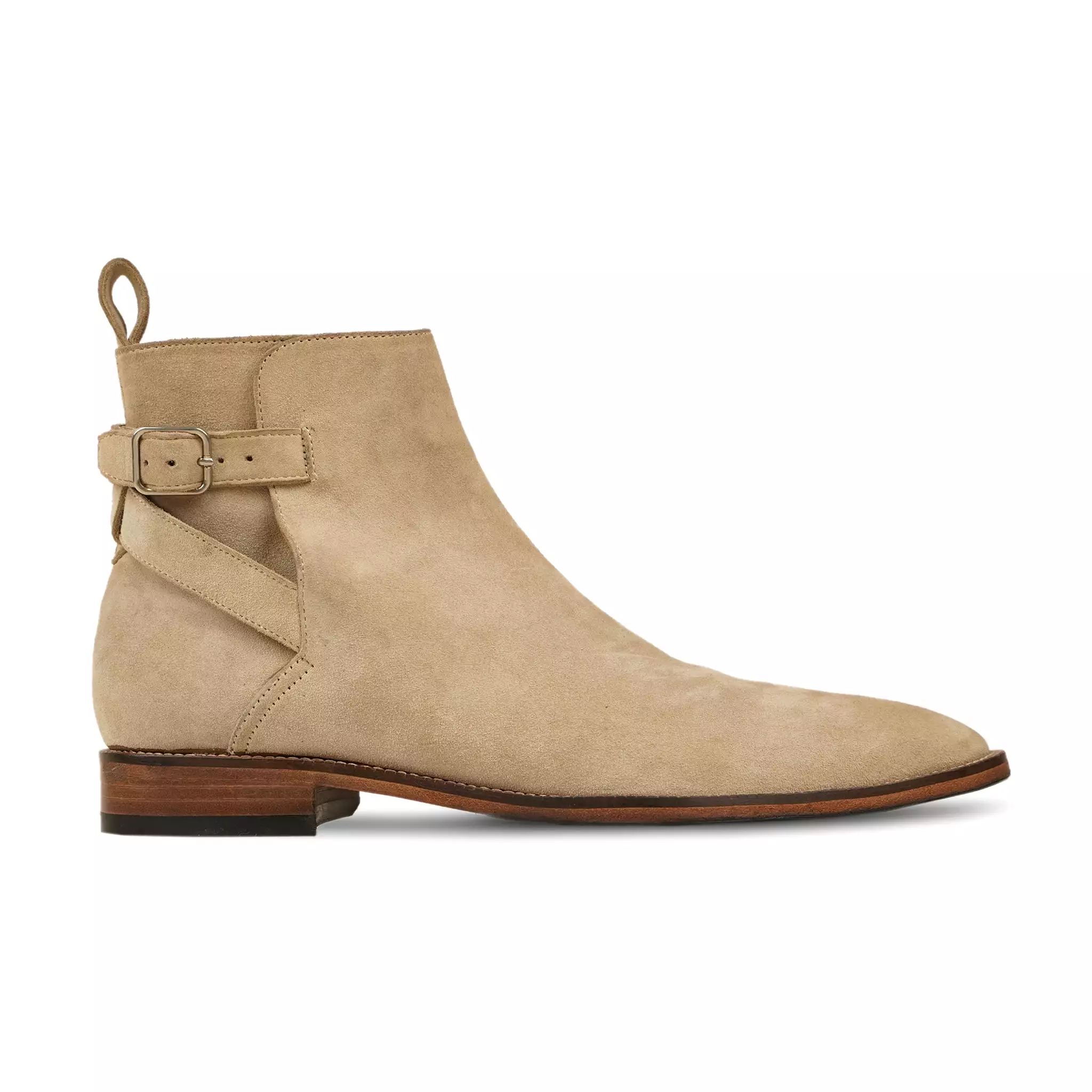 Cimisli - Men's Camel Suede Jodhpur Boot