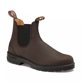 Classic Brown Leather Chelsea Boots for Men