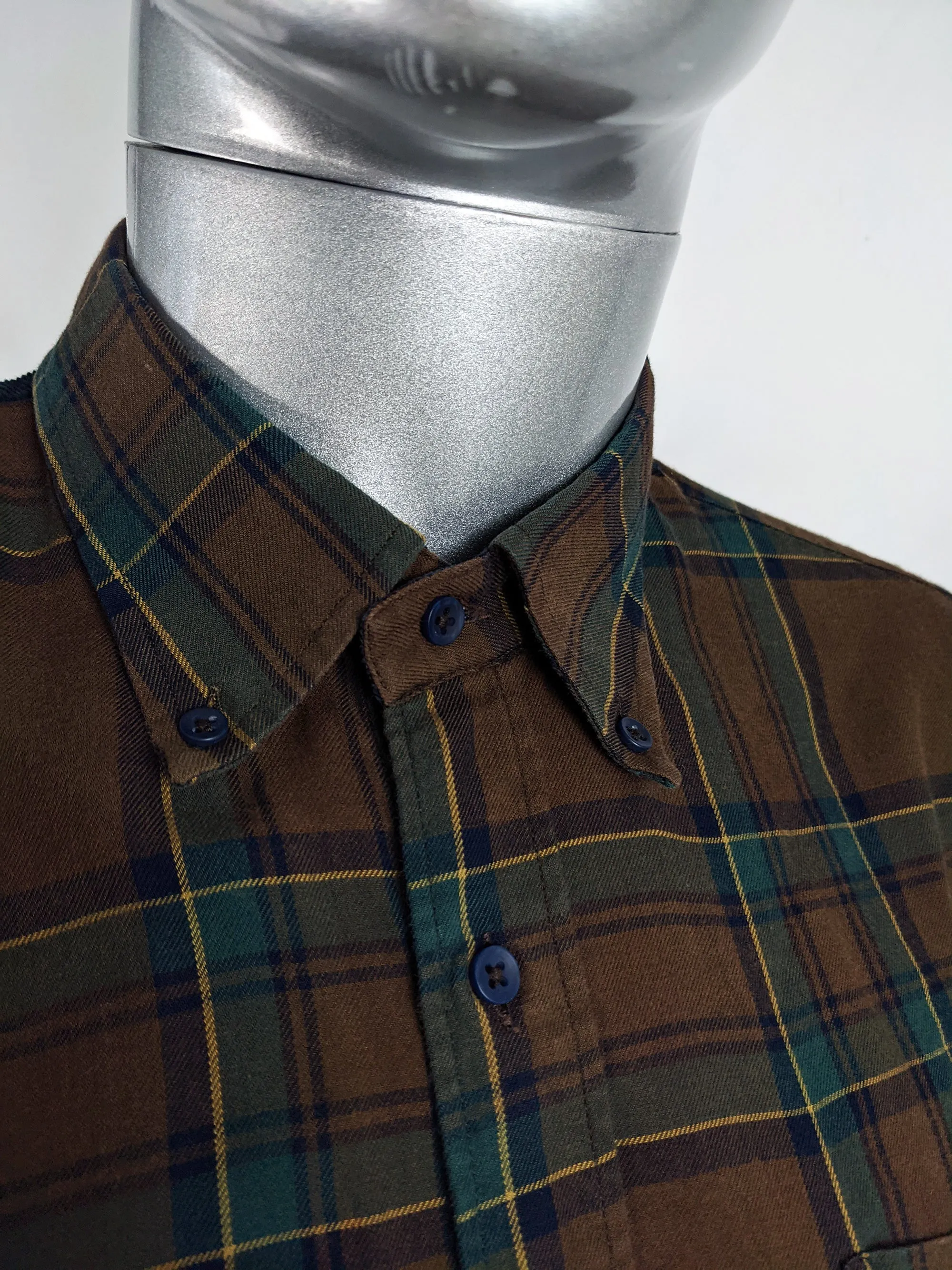 Classic Huckleberry Hound Flannel Shirt By JC de Castelbajac Vintage, 1990s Collection