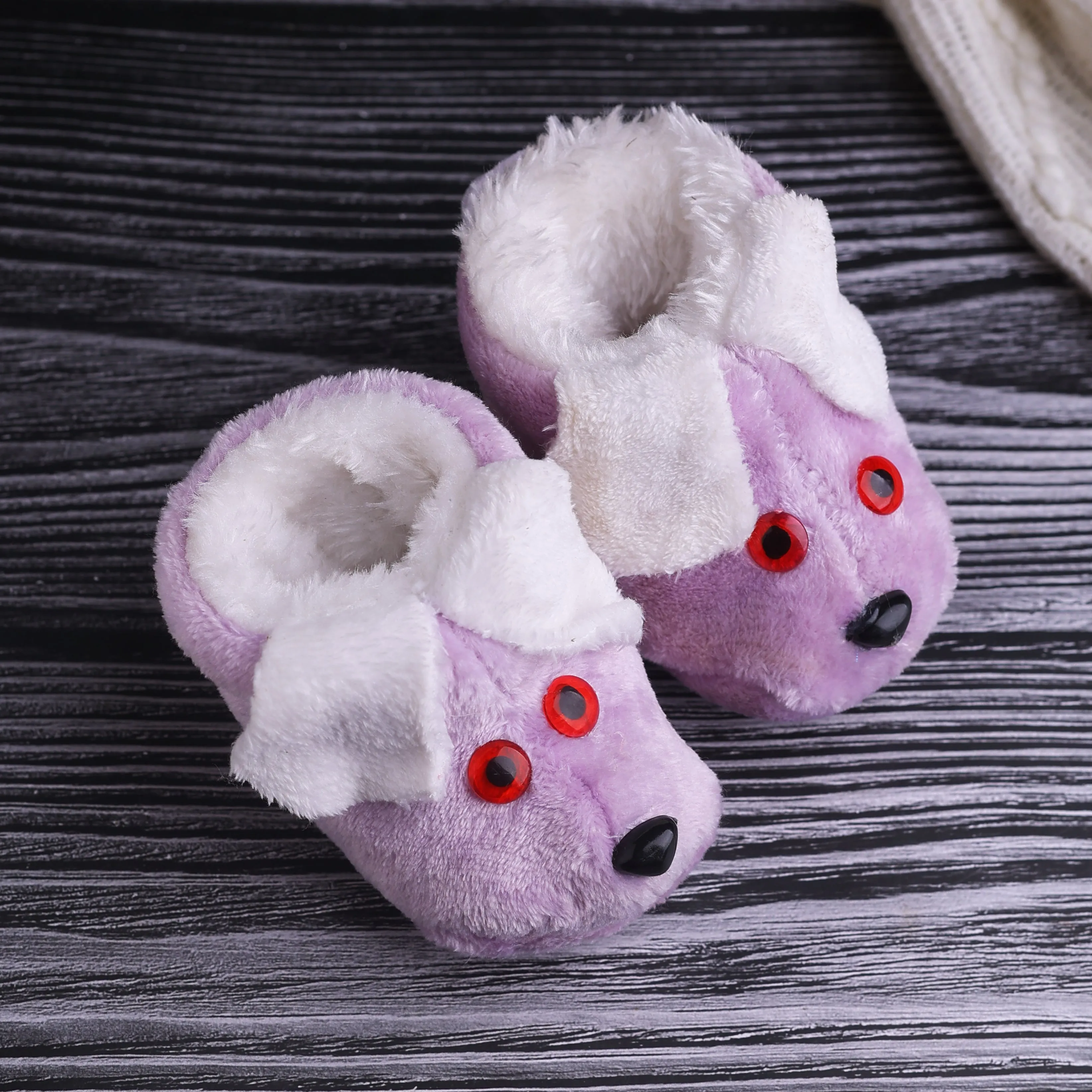 Combo of Infant Baby Puppy Booties (Quantity-2)