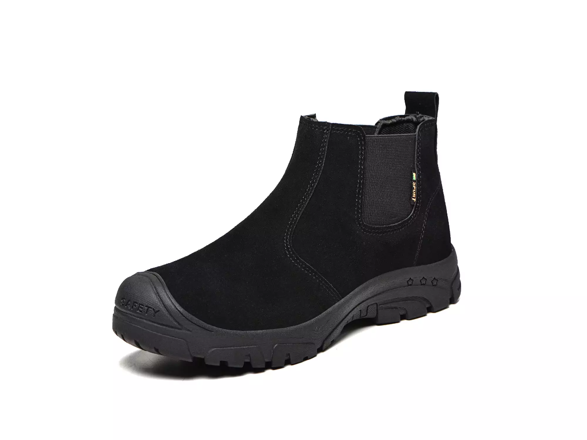 Composite Toe Shoes - Men's Work Safety Boots - Anti-Slip Industrial Construction Footwear