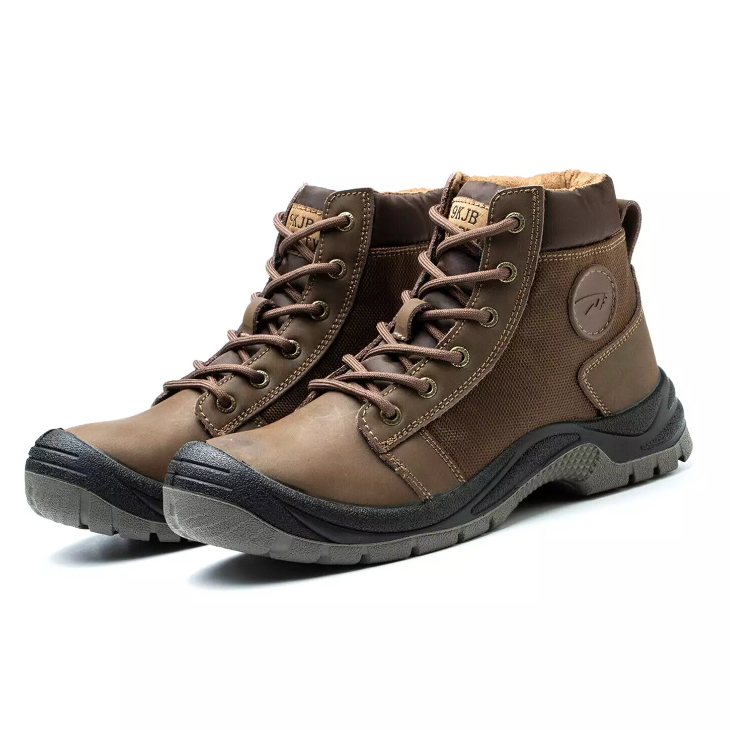 Composite Toe Waterproof Slip Leather Men's Work Boots Non-Slip Steel Toe Boots