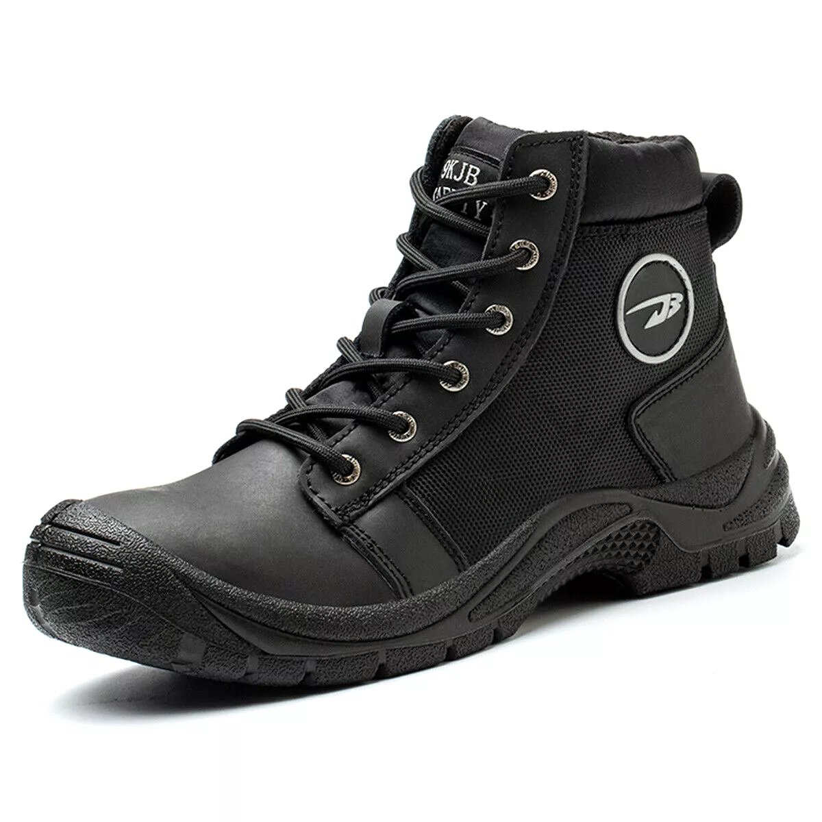 Composite Toe Waterproof Slip Leather Men's Work Boots Non-Slip Steel Toe Boots