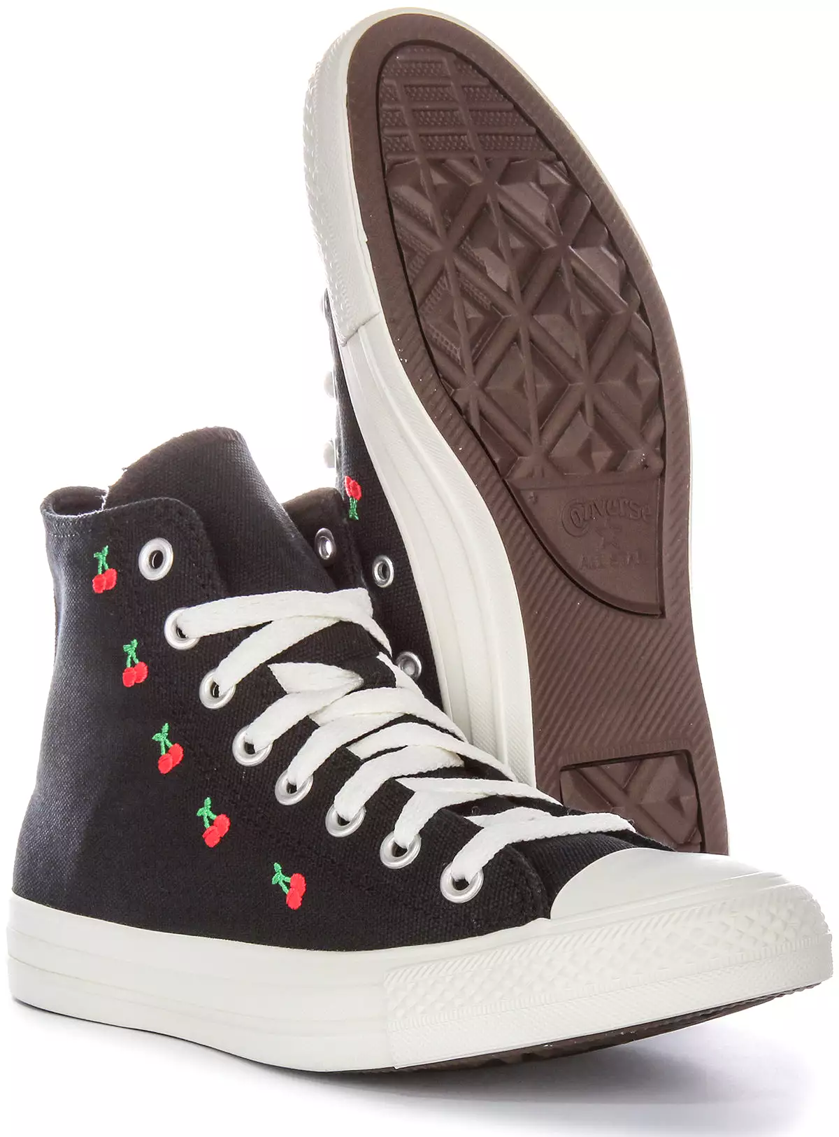 Converse All Star Cherries A08142C Black Red Women's Shoes