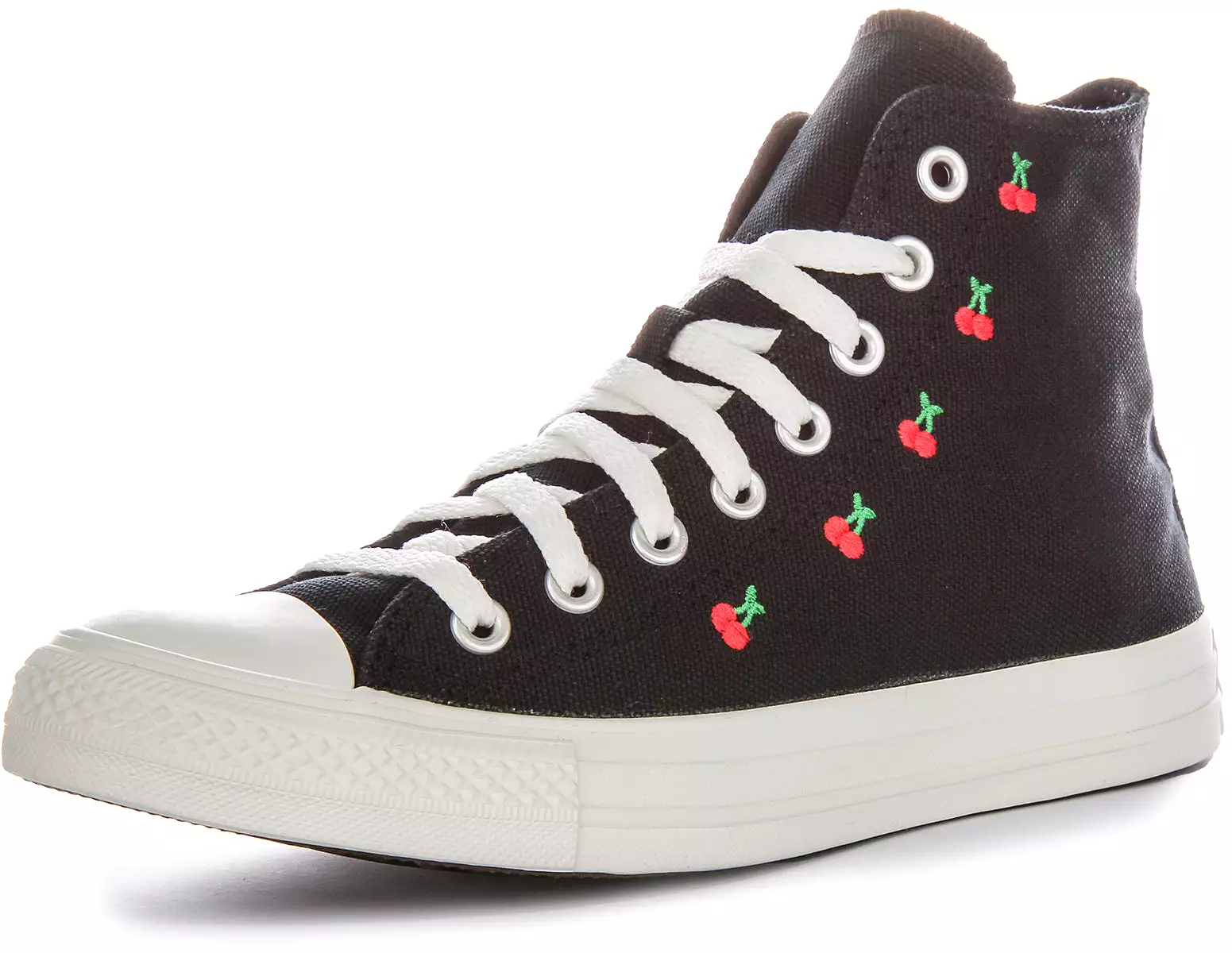 Converse All Star Cherries A08142C Black Red Women's Shoes