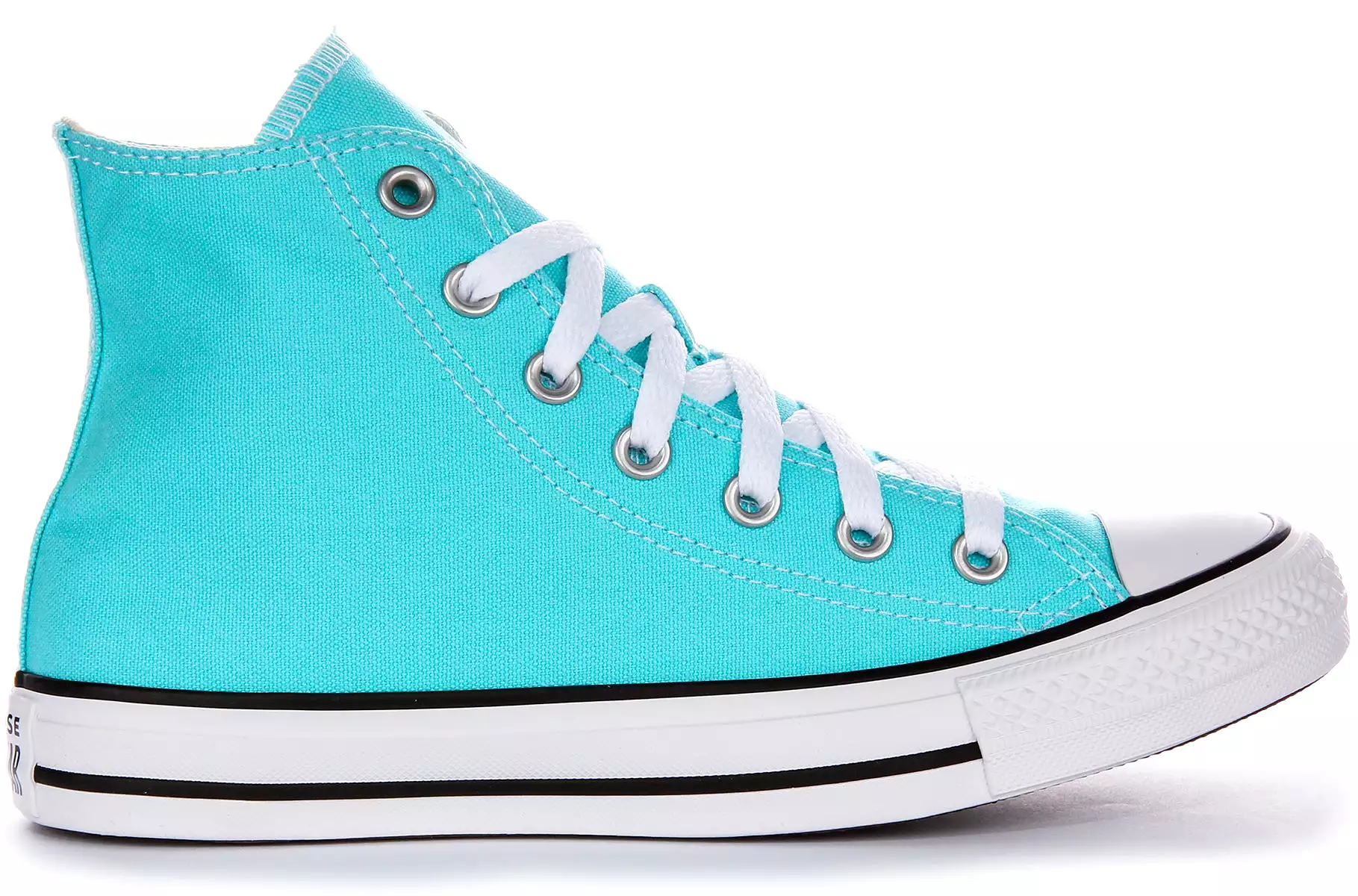 Converse All Star High Top Shoes - Cyan Blue