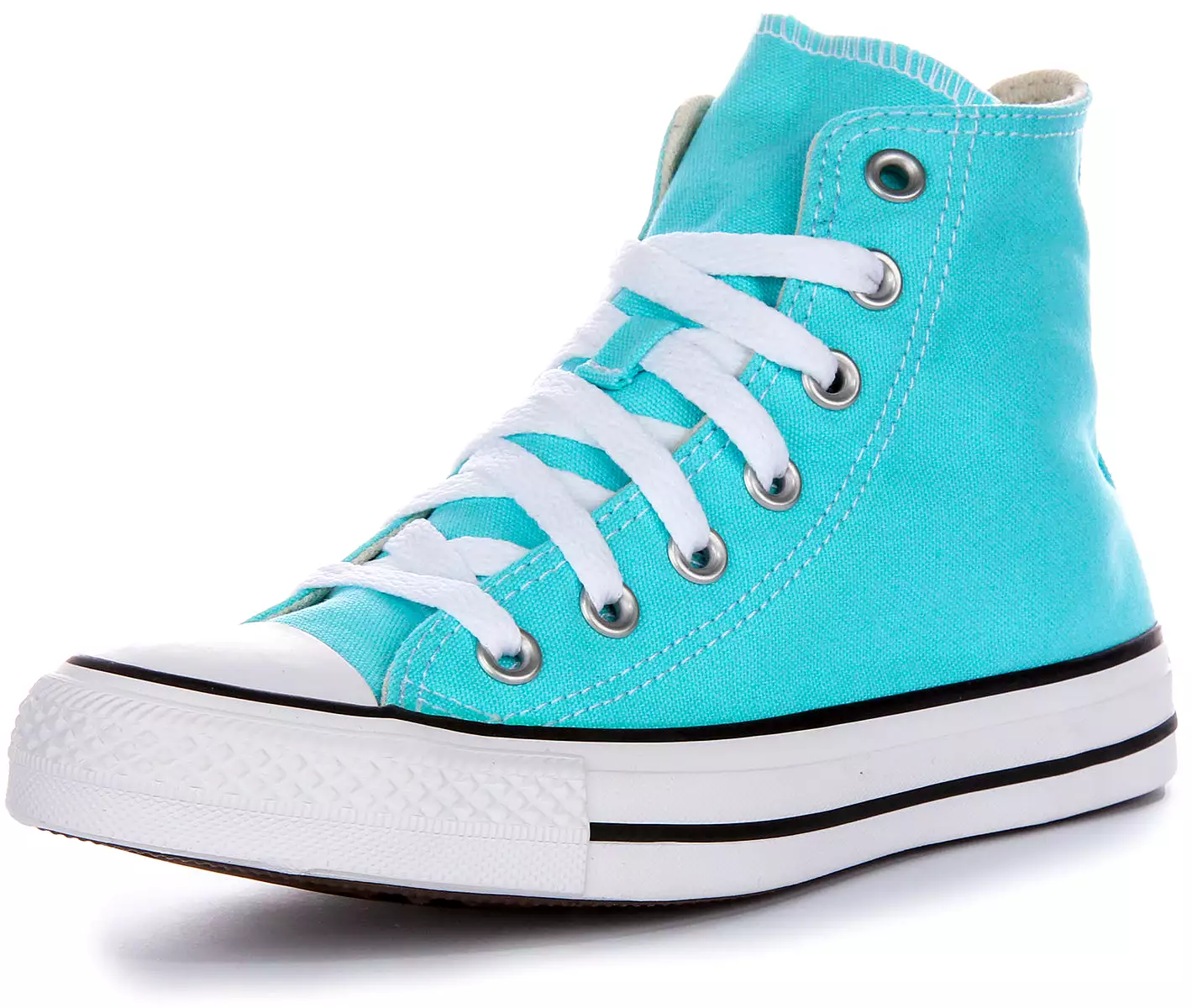 Converse All Star High Top Shoes - Cyan Blue