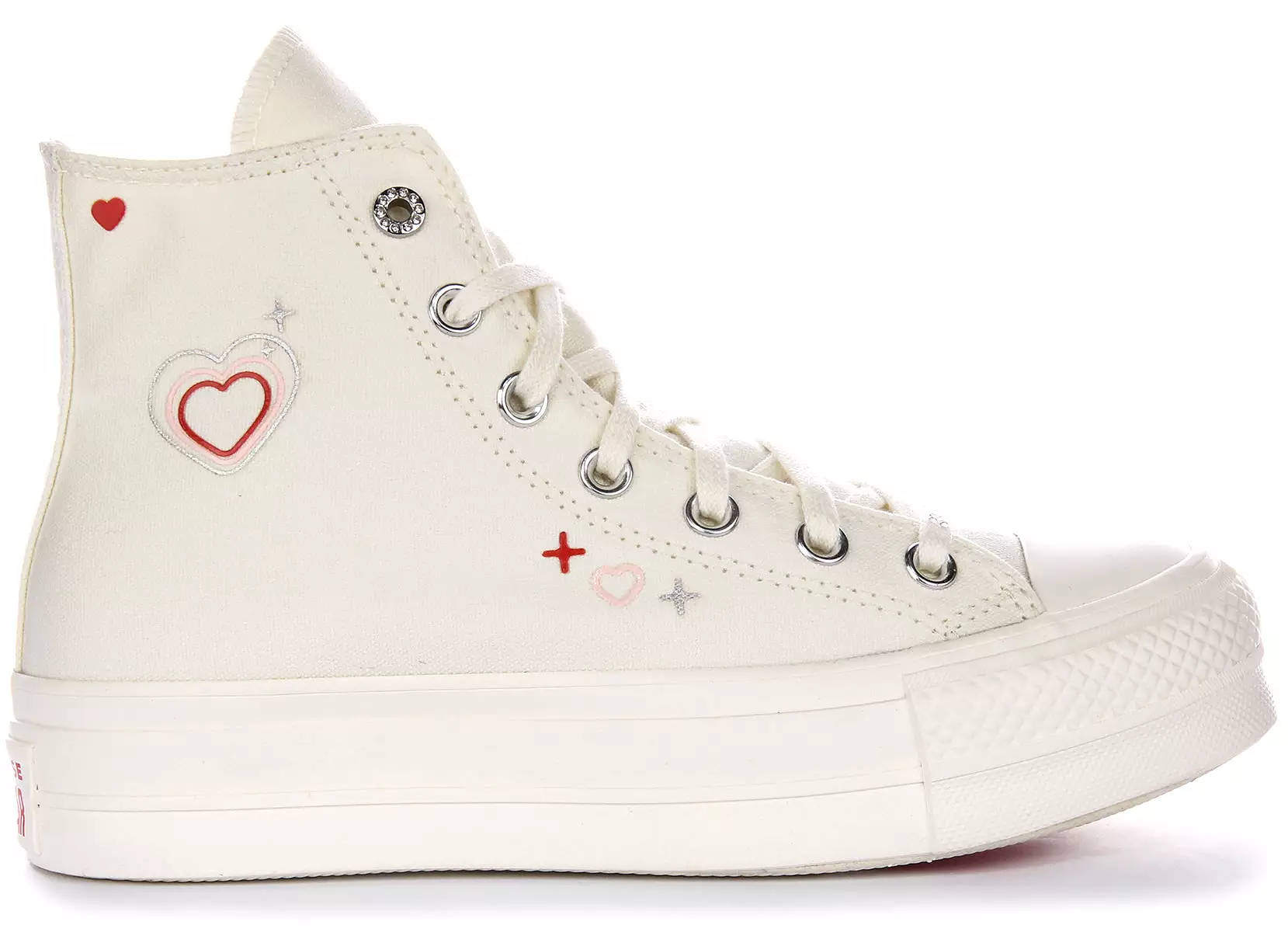 Converse All Star Lift 2K Platform White Women's Shoe