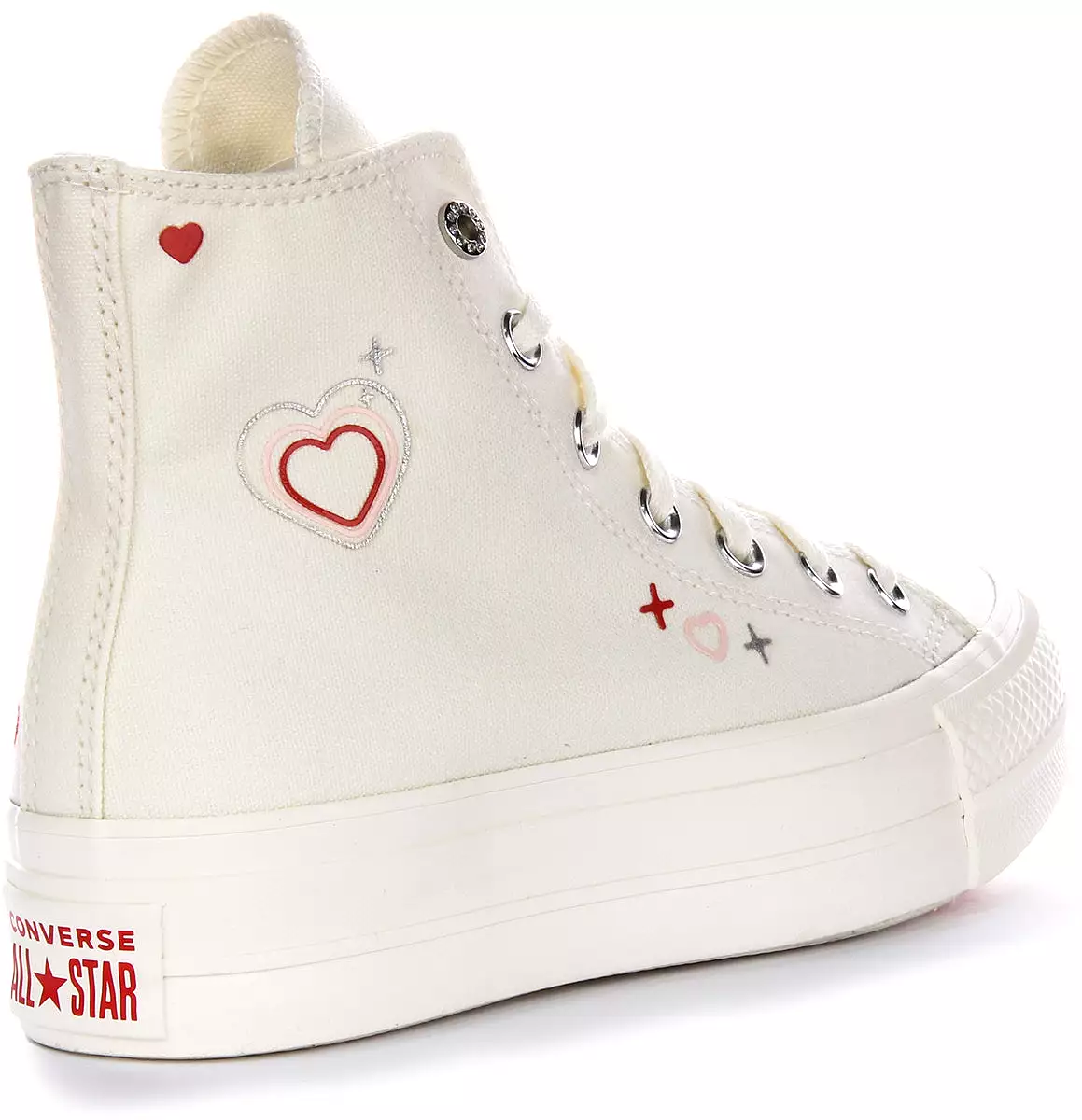 Converse All Star Lift 2K Platform White Women's Shoe