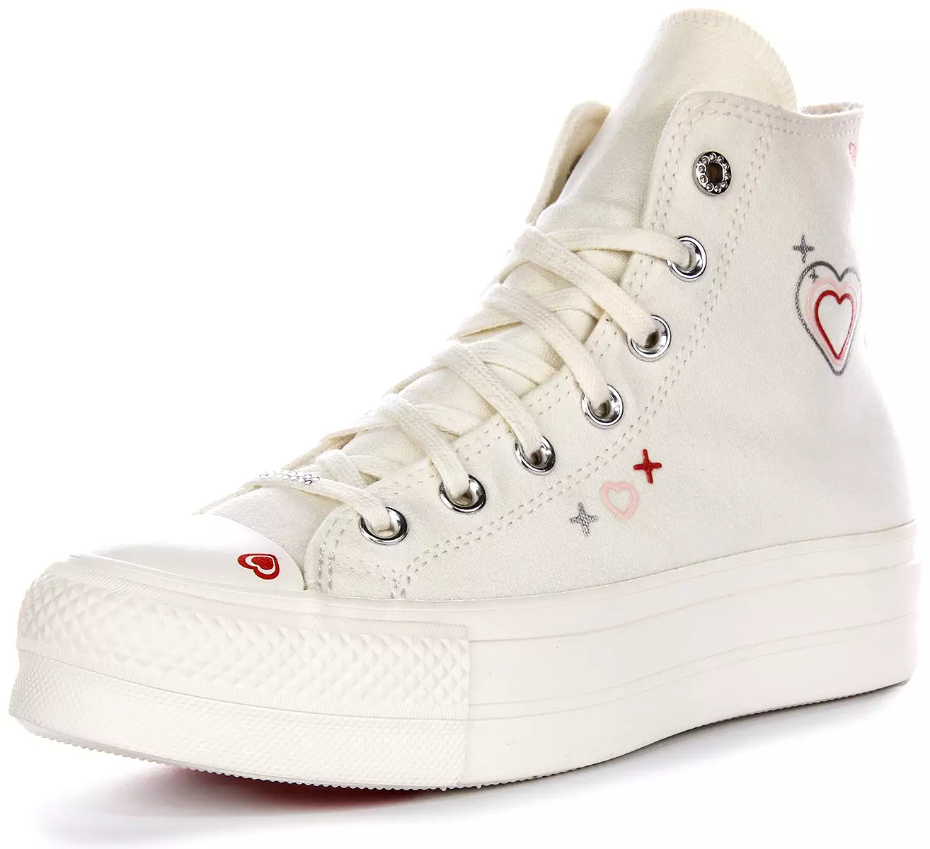 Converse All Star Lift 2K Platform White Women's Shoe