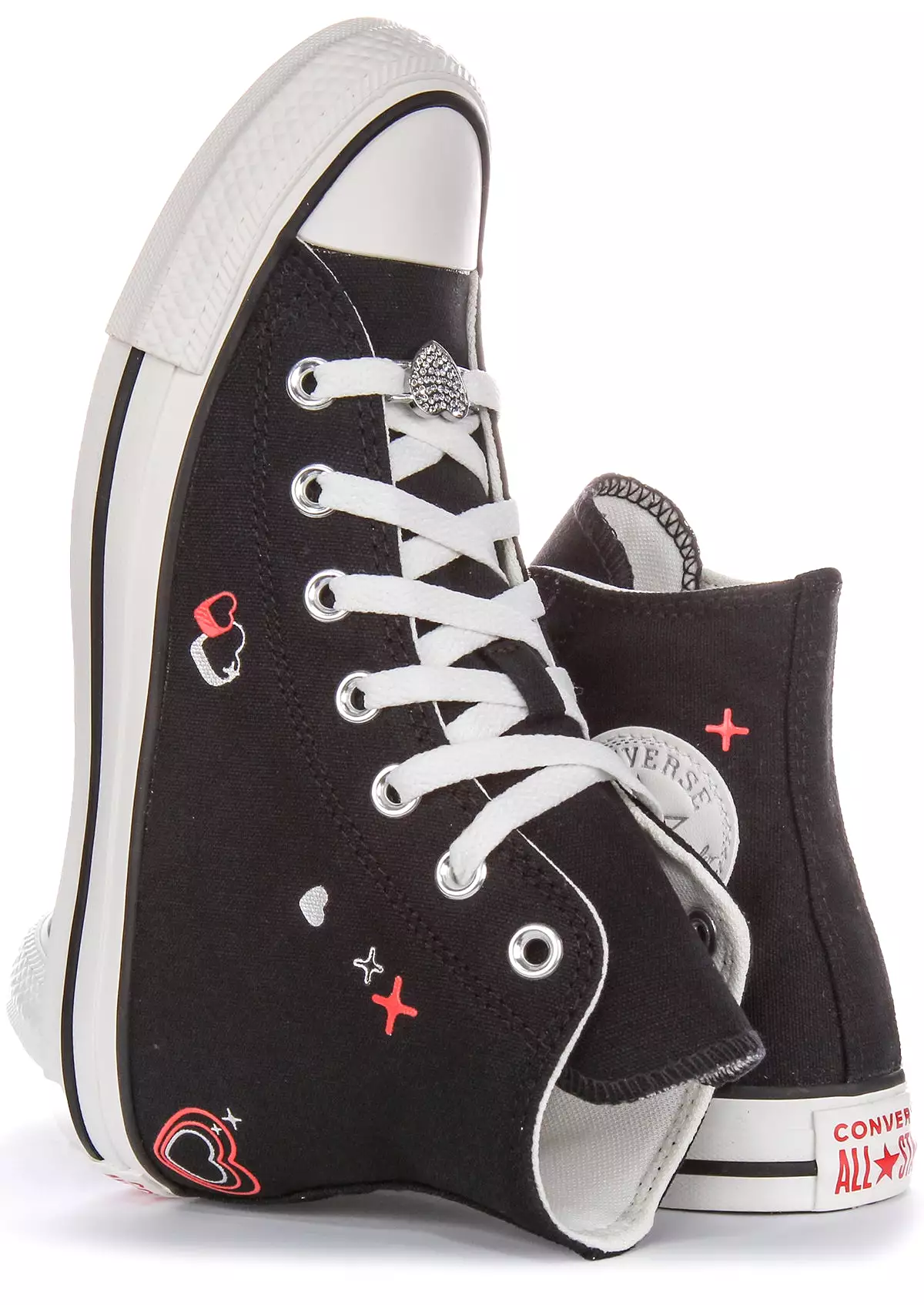 Converse All Stars Women's 2K Heart A09116C - Black