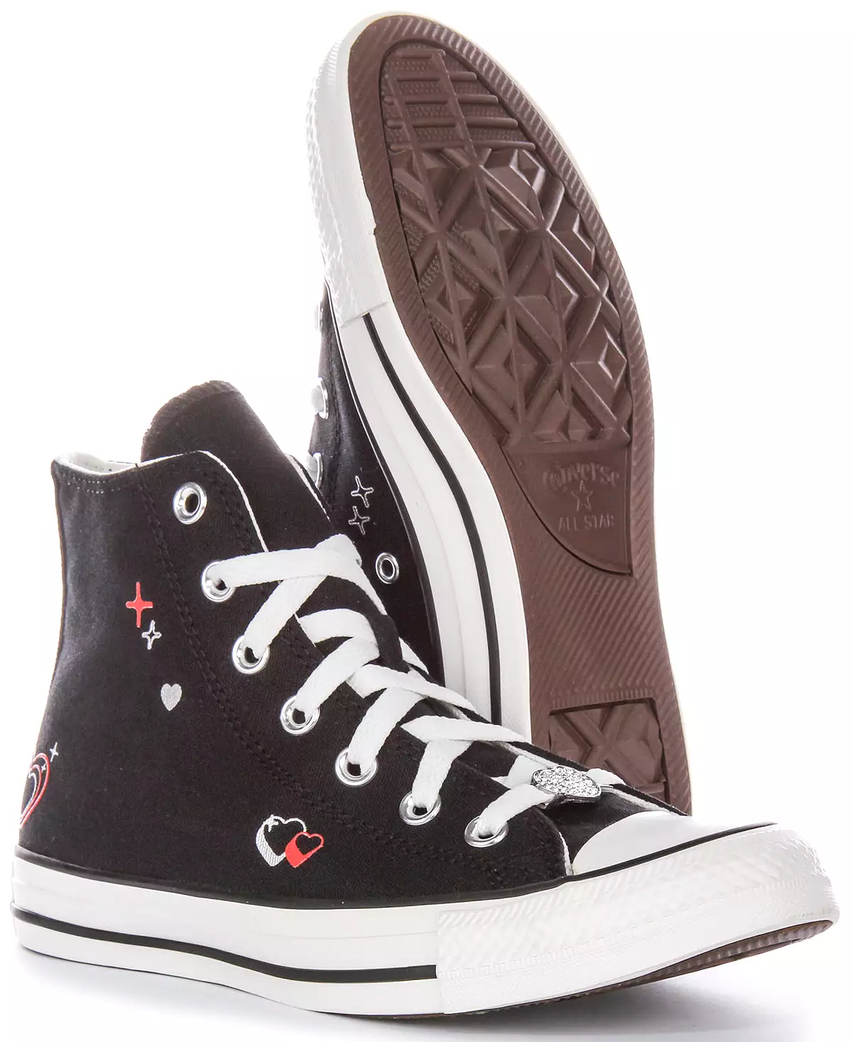 Converse All Stars Women's 2K Heart A09116C - Black