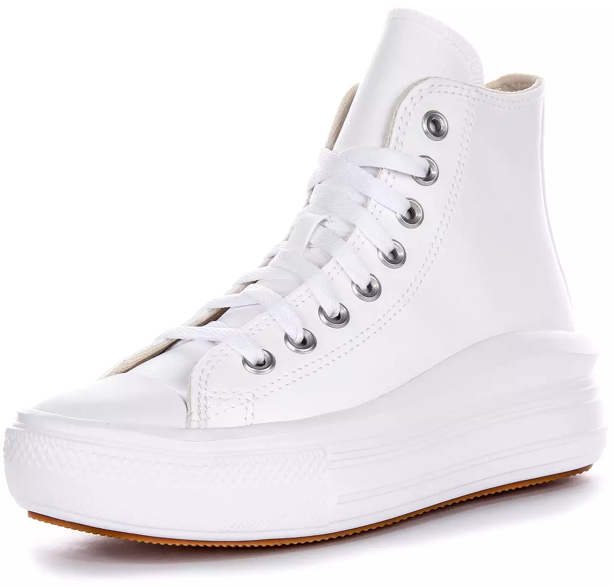 Converse Women's White Move Hi A04295C All Star Shoes